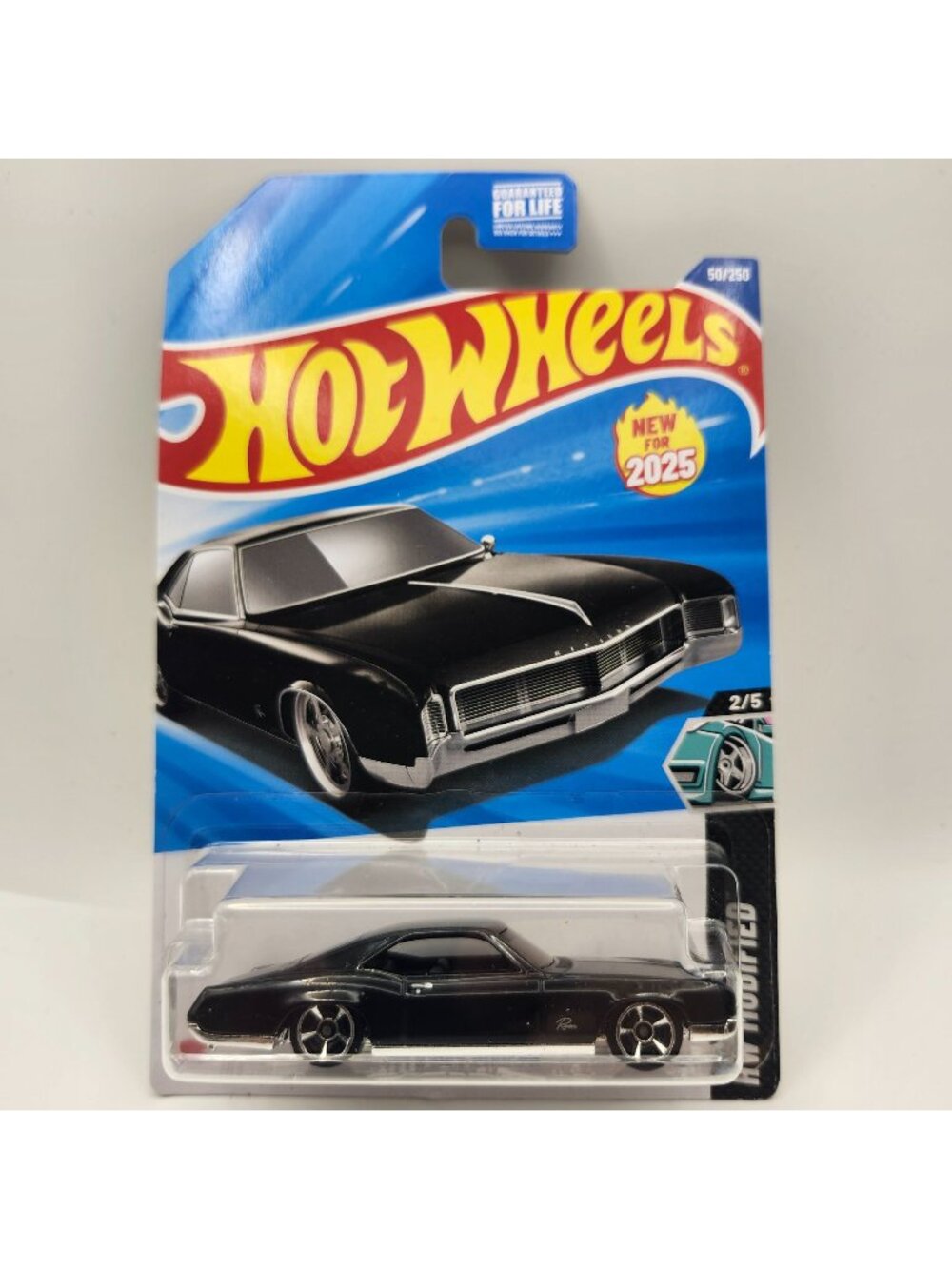 Hot Wheels 66 Buick Riviera Black New For 2025 HW Modified 2/5 50/250